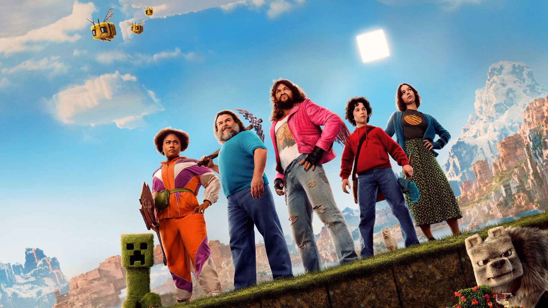 A Minecraft Movie backdrop