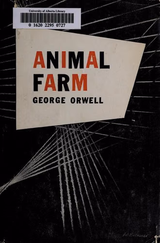 Animal Farm cover backdrop