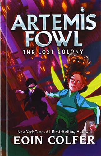 Artemis Fowl. The Lost Colony cover backdrop