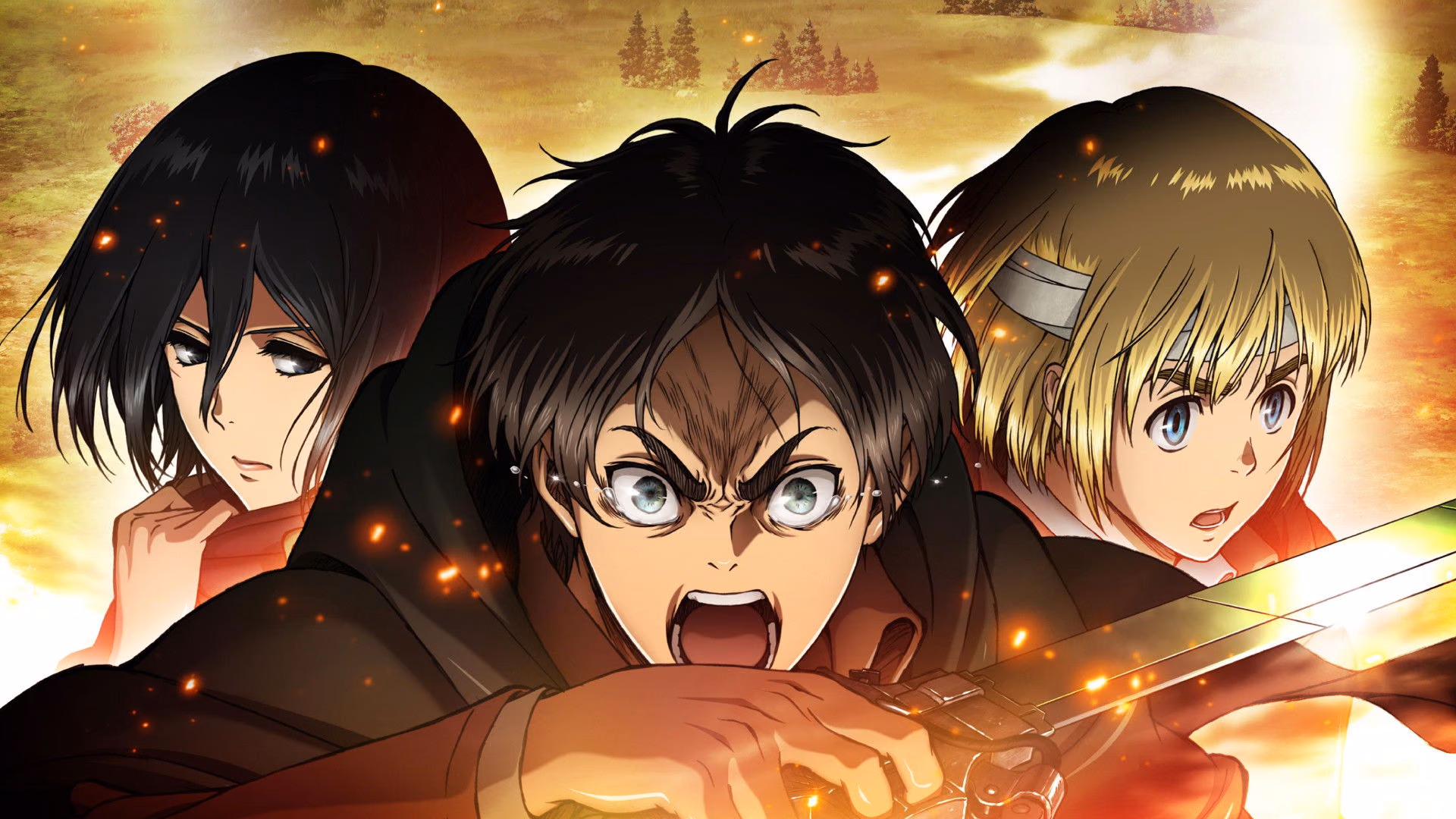 Attack on Titan: Wings of Freedom backdrop