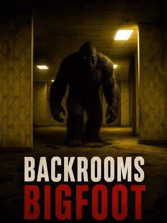Backrooms Bigfoot backdrop