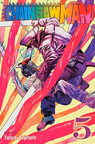 Chainsaw Man, Vol. 5 cover backdrop