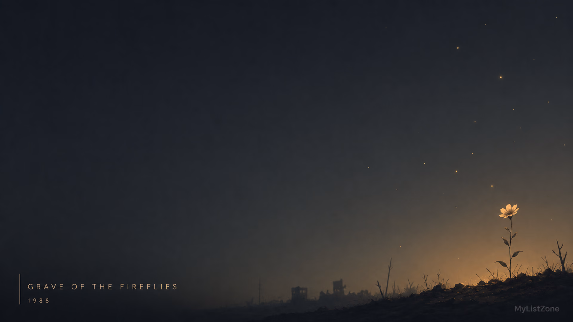 Grave of the Fireflies backdrop