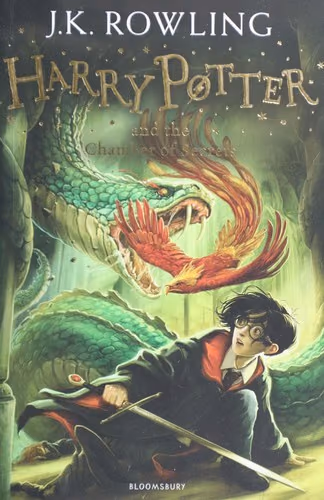 Harry Potter and the Chamber of Secrets cover backdrop