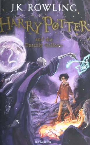 Harry Potter and the Deathly Hallows cover backdrop