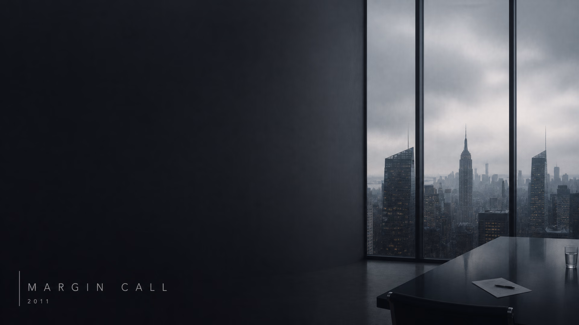 Margin Call backdrop