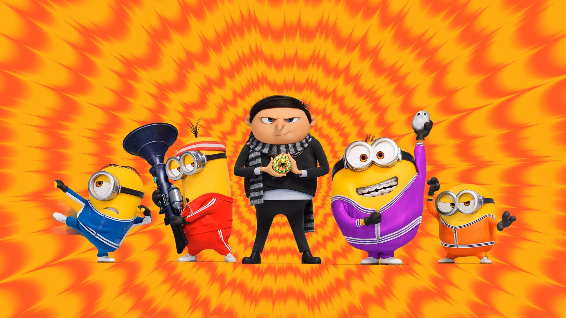 Minions: The Rise of Gru backdrop