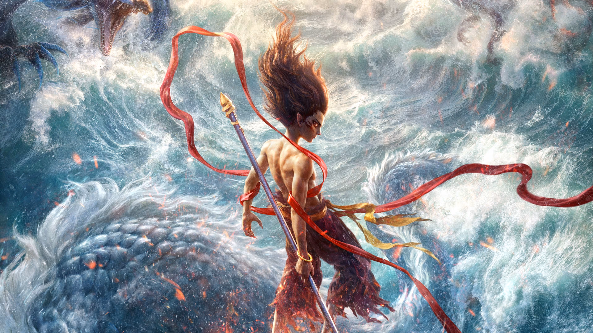 Ne Zha 2 backdrop