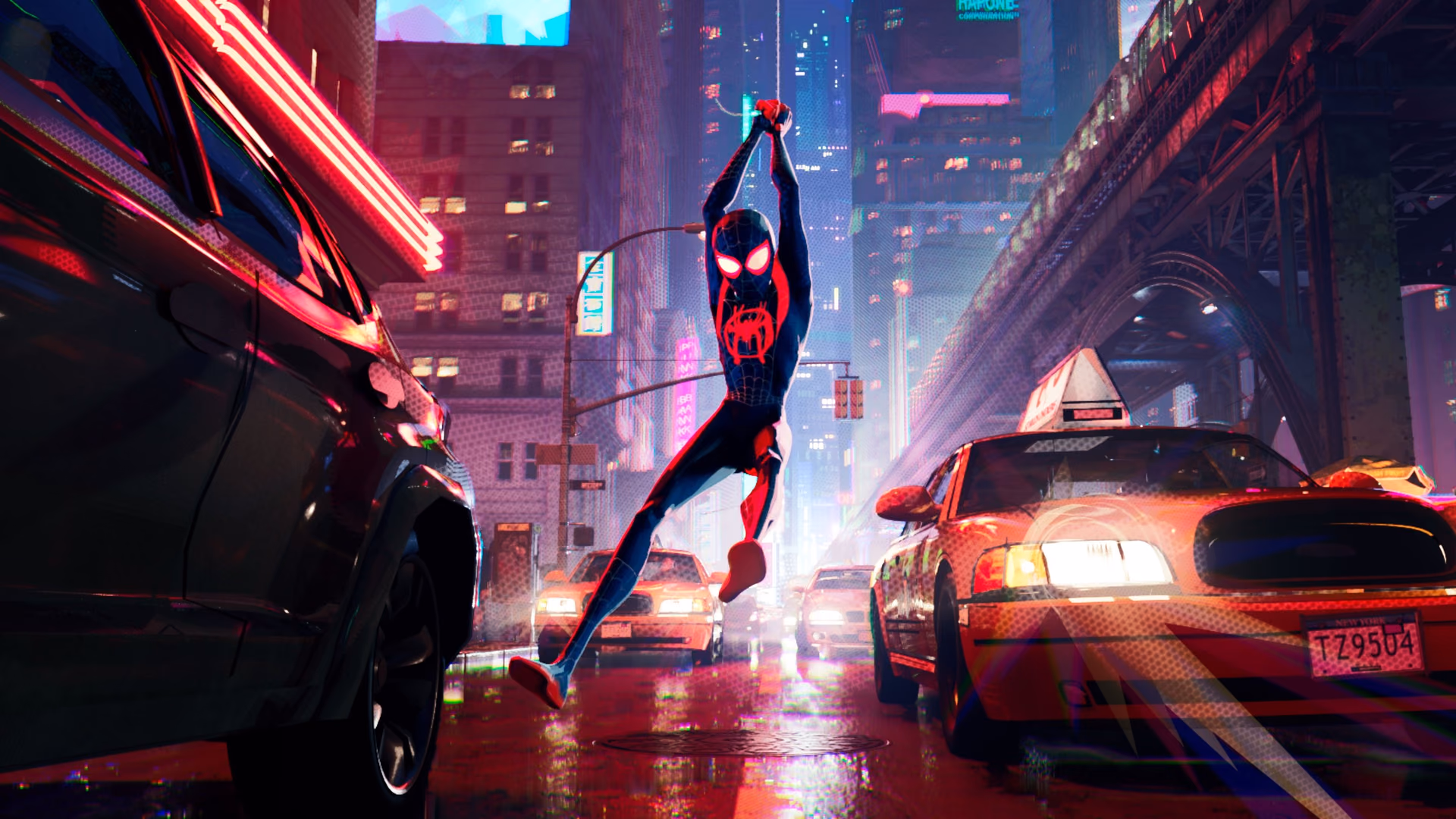 Spider-Man: Into the Spider-Verse backdrop