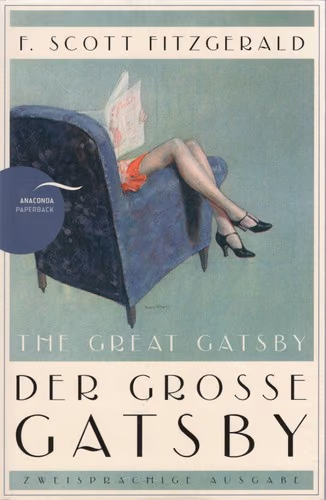 The Great Gatsby cover backdrop