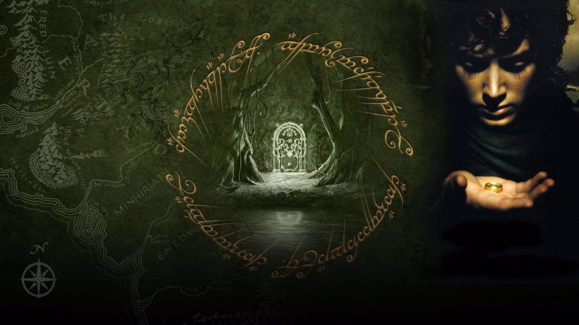 The Lord of the Rings: The Fellowship of the Ring backdrop