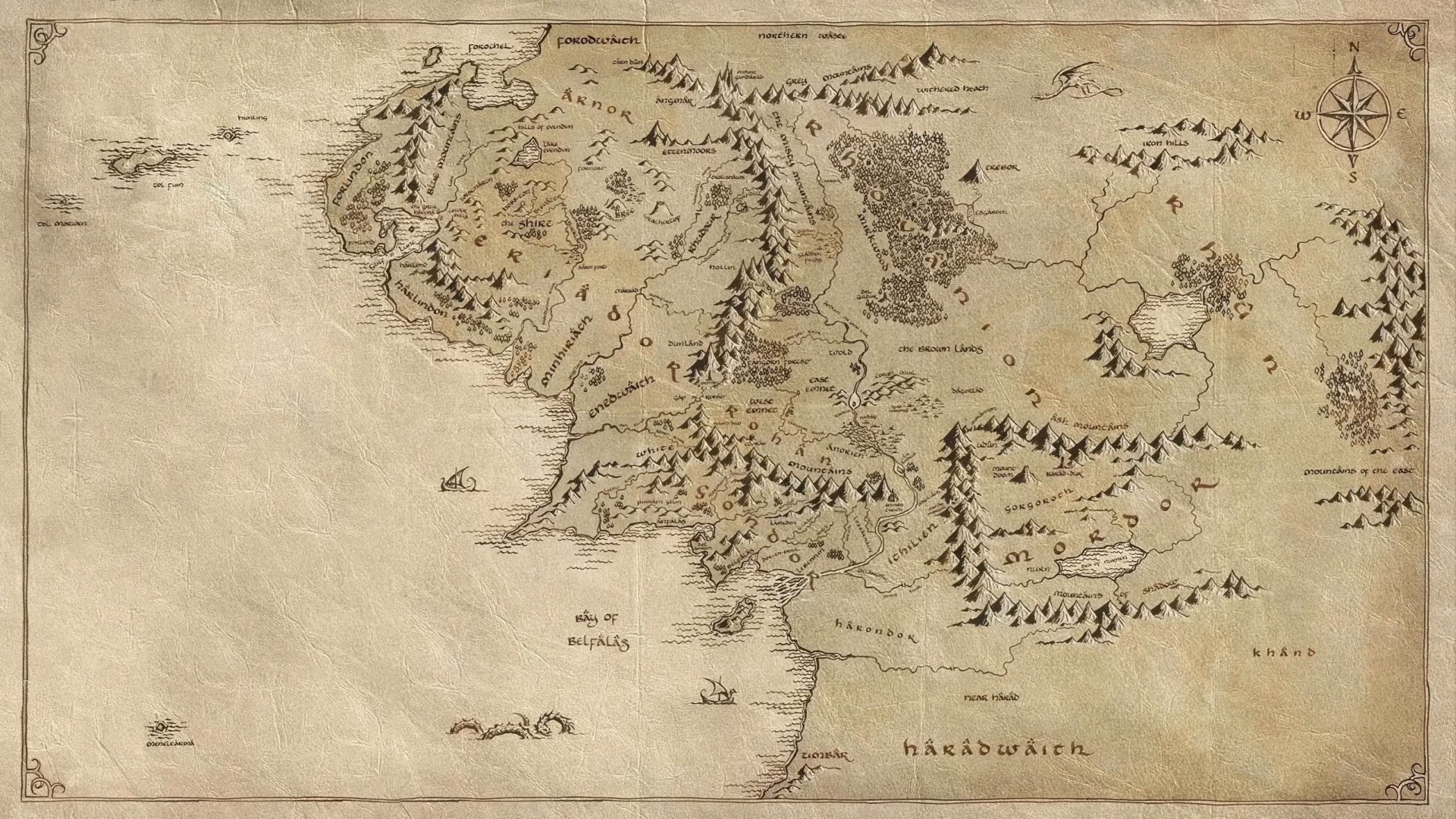 The Lord of the Rings: The Return of the King backdrop