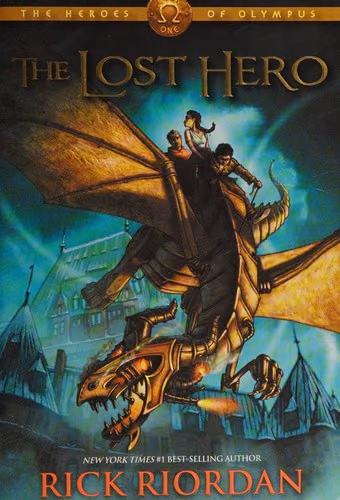 The Lost Hero cover backdrop